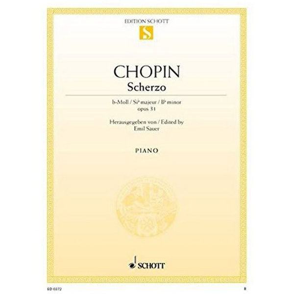 Scherzo in Bb min, Op.31, Chopin - Piano