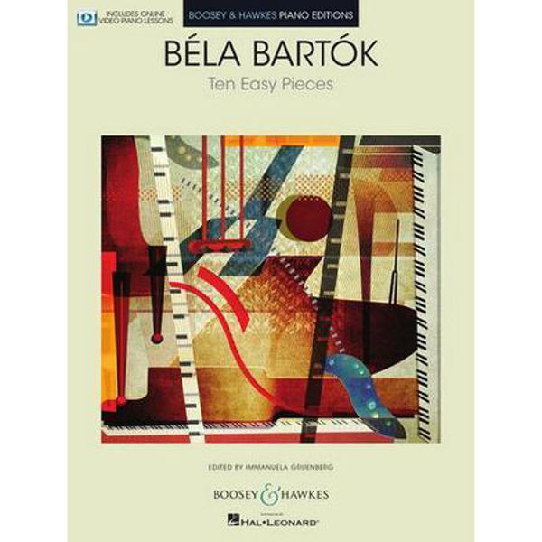 Ten Easy Piano Pieces, Bartók - Piano incl Online