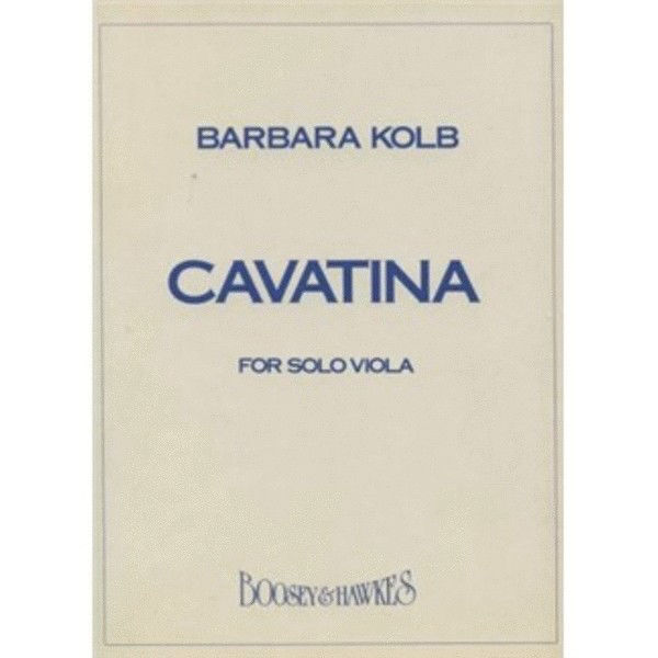Cavatina for Solo Violin, Barbara Kolb