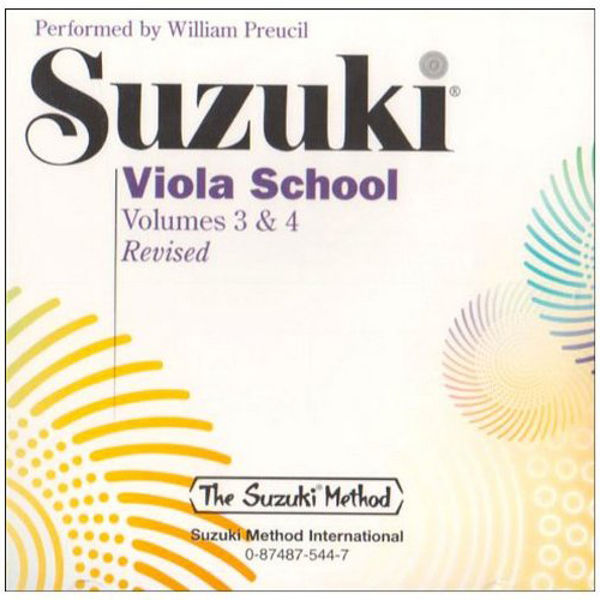 Suzuki Viola School vol 3-4 CD