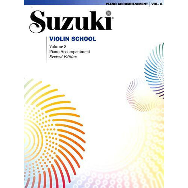 Suzuki Violin School vol 8 Pianoacc. Book