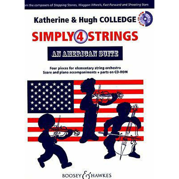 Simply 4 Strings - An American Suite, Four Pieces for elementray string orchestra m/CD