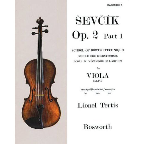Sevcik Viola Studies opus 2 part 1 Technique