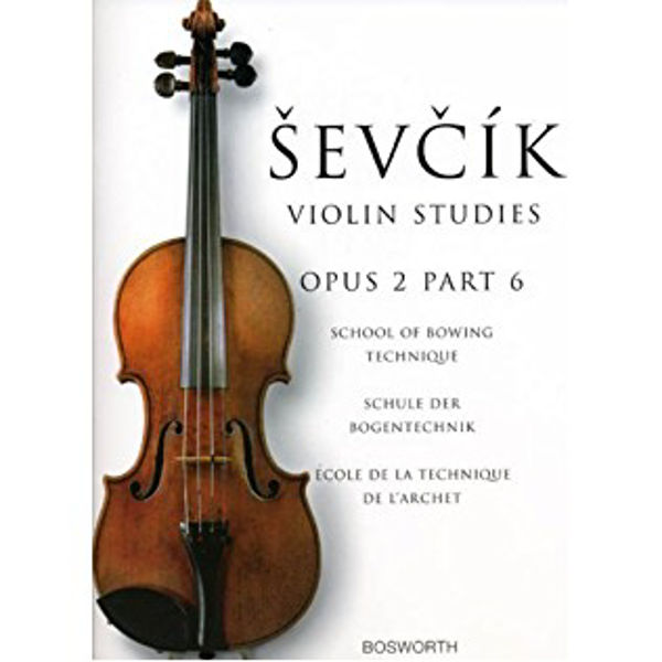 Sevcik Violin Studies opus 2 part 6 Bowing Technique