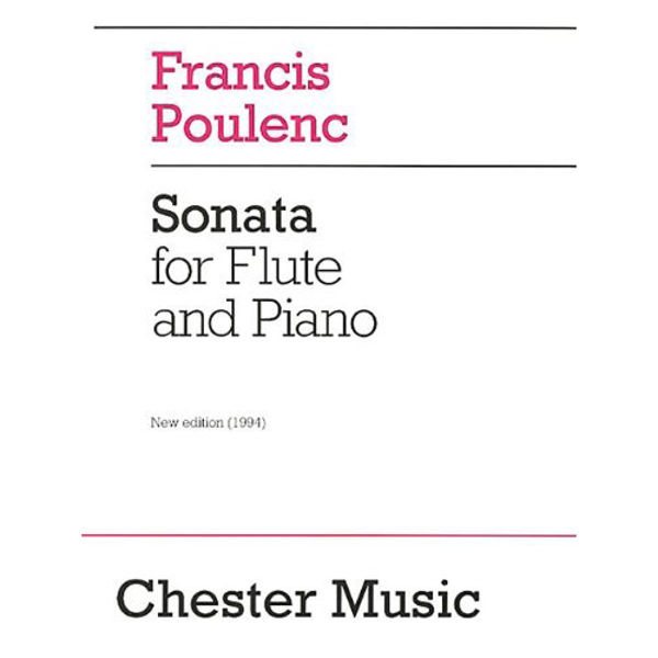Sonata for Flute & Piano, Francis Poulenc. Rev 1994