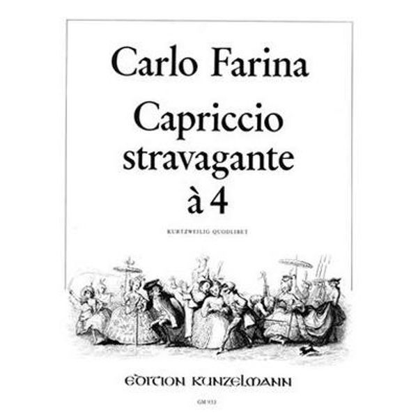 Farina - Capriccio Stravagante, 2 Violins, Viola, Cello and Harpsichord