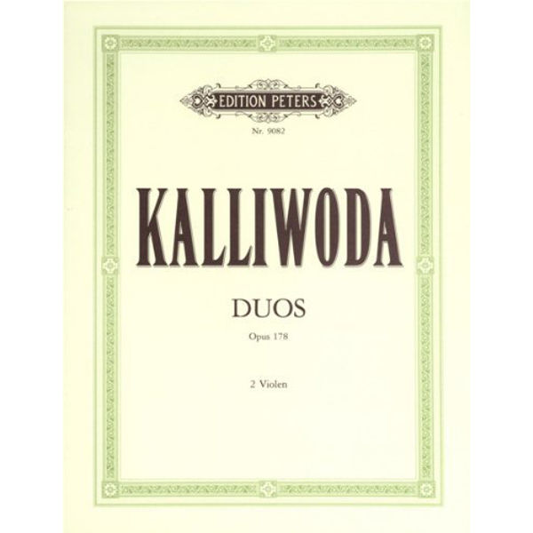 3 Easy Violin/Viola Duets, Op.178, Johann Wenzel Kalliwoda