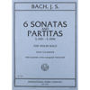 Six Sonatas and Partitas, for Volin, Johann Sebastian Bach ed. Galamian