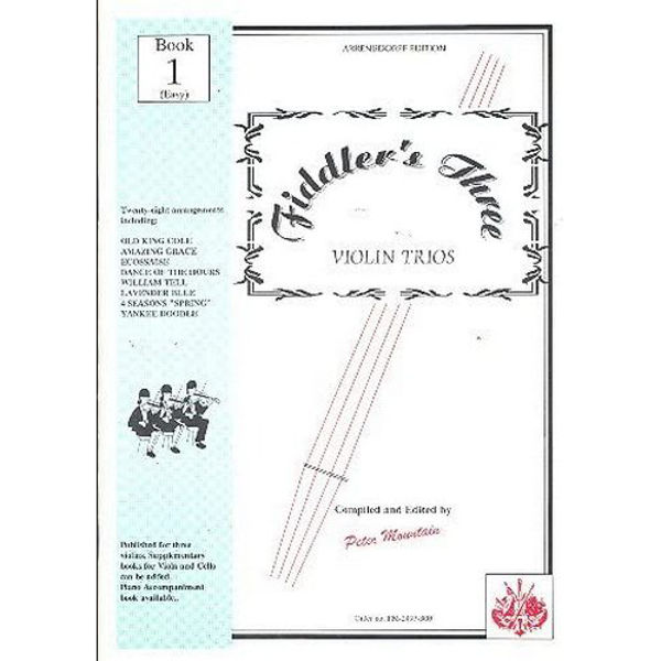 Fiddler's Three Violin Trios Book 1 (Easy)
