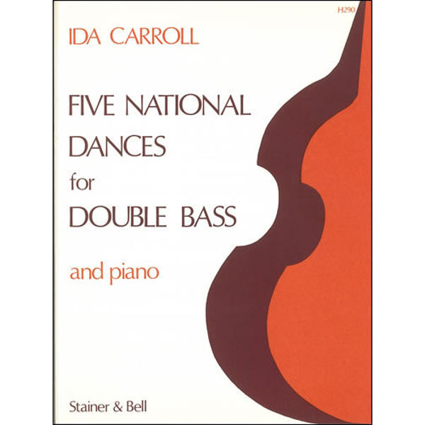 Five National Dances For Double Bass And Piano, Ida Carroll