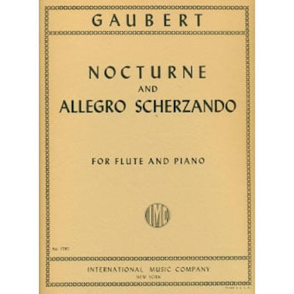 Nocturne and Allergro Scherzando for Flute and Piano