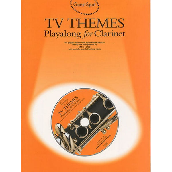 Guest Spot TV Themes - klarinett m/cd
