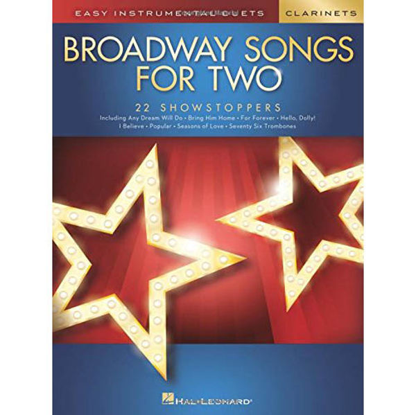 Broadway Songs for Two Clarinets