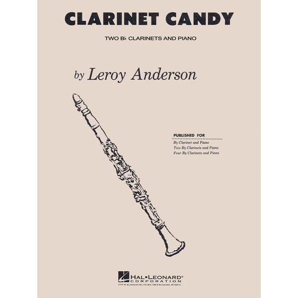 Clarinet Candy, Leroy Anderson - klarinett og piano