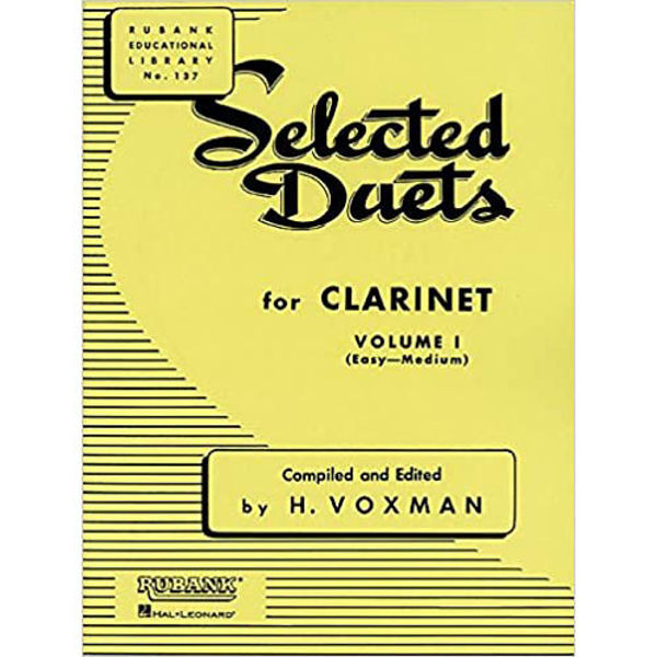 Selected Duets for Clarinet Vol 1 (Easy/Intermediate), Voxman