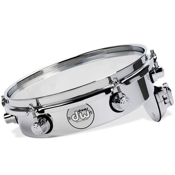 Piccolo Tom-Tomtromme DW, Chrome Plated Steel, 10x2,5