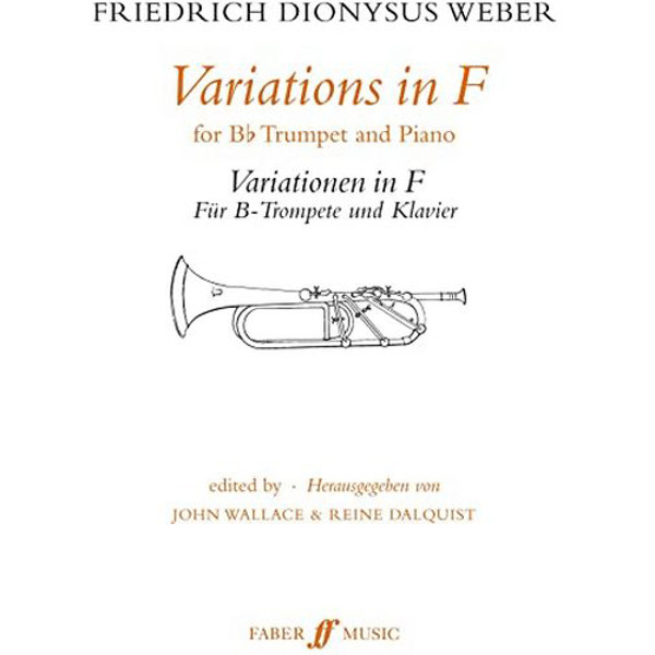 Variations in F for Bb Trumpet and Piano, Weber