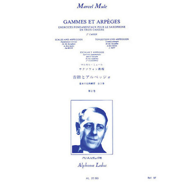 Marcel Mule - Gammes et Arpeges - etyder for saksofon 2