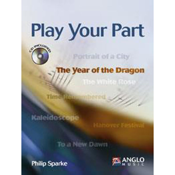 Play your part - Book + CD, Euphonium G/F-nøkkel, Philip Sparke
