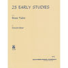 25 Early Studies for Bass Tuba, David Uber