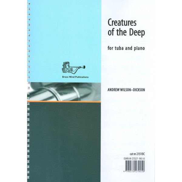 Creatures of the Deep, Wilson Dickson. Eb Tuba/Piano