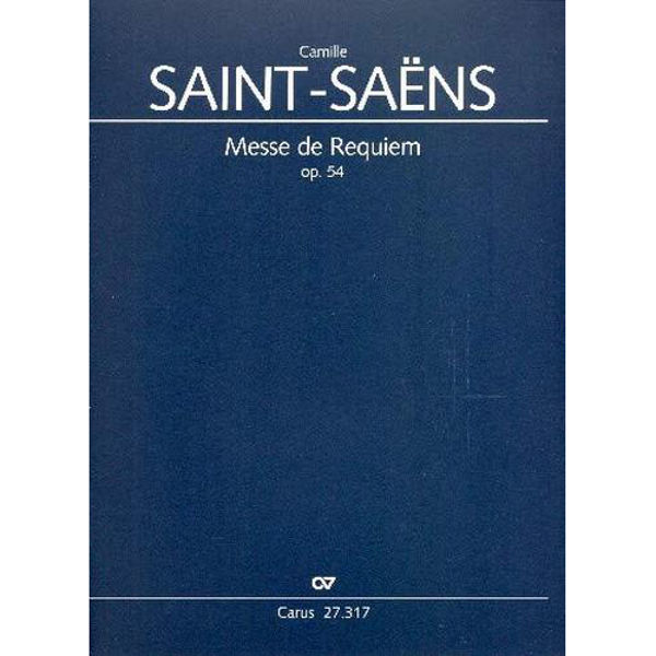 Messe de Requiem op. 54, Camille Saint-Saëns. Vocal Score