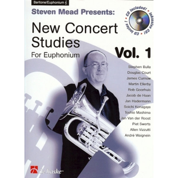 New Concert Studies for Euphonium Vol 1 TC Steven Mead