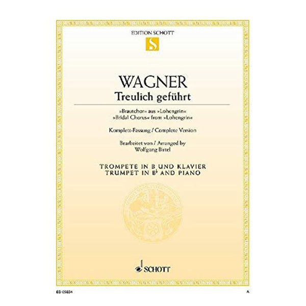 Treulich Gefuhrt - Wagner - Trompet og Piano