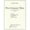 Five Concert Trios for Three Trombones Op. 52 - David Uber