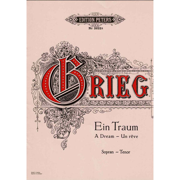 Grieg En drøm/Ein Traum (sopran/tenor)
