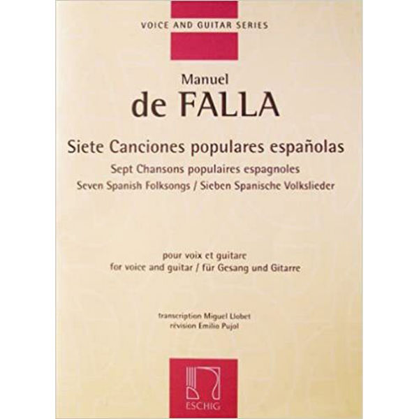 Siete Canciones Populares Españoles, Voice/Guitar. Manuel de Falla