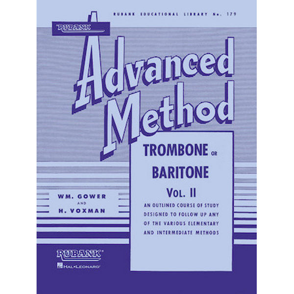 Rubank Advanced Method for Trombone or Euphonium BC Vol 2