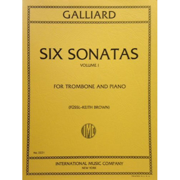 Six Sonatas 1, Galliard. Trombone og Piano