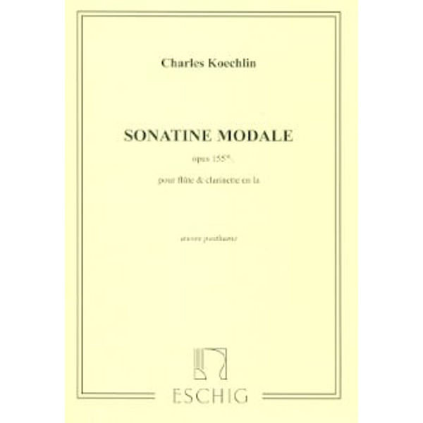 Sonatine Modale for fløyte og klarinett