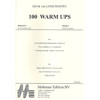100 Warm Ups, Bok 4. Eb instrumenter G-nøkkel
