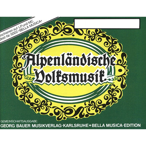 Alpenländische Volksmusik - Bariton in C