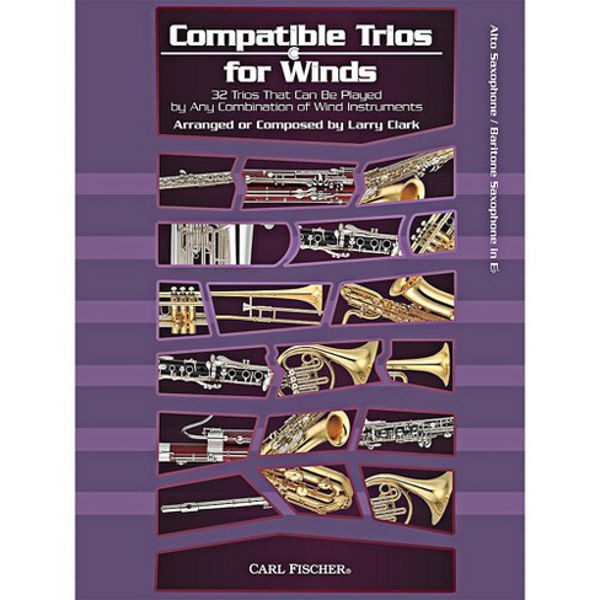 Compatible Trios for Winds Alto Saxophone/Baritone Saxophone Eb