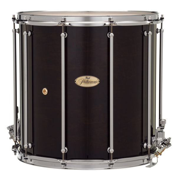 Skarptromme Pearl Philharmonic PHF1616/C101, Field Drum 16x16, 6-Ply Maple, Chrome Hwd, Gloss Walnut