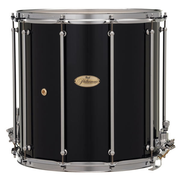 Skarptromme Pearl Philharmonic PHF1616/C103, Field Drum 16x16, 6-Ply Maple, Chrome Hwd, Gloss Piano Black