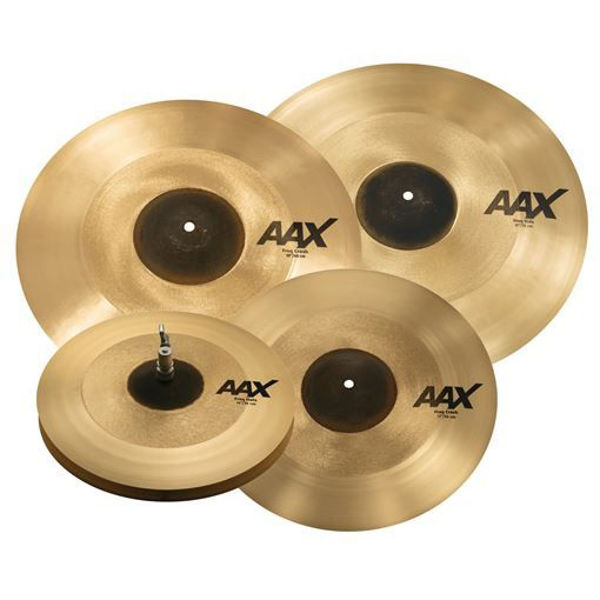 Cymbalpakke Sabian AAX 25005XFC, Freq 14-16-21-18, Set, Brilliant