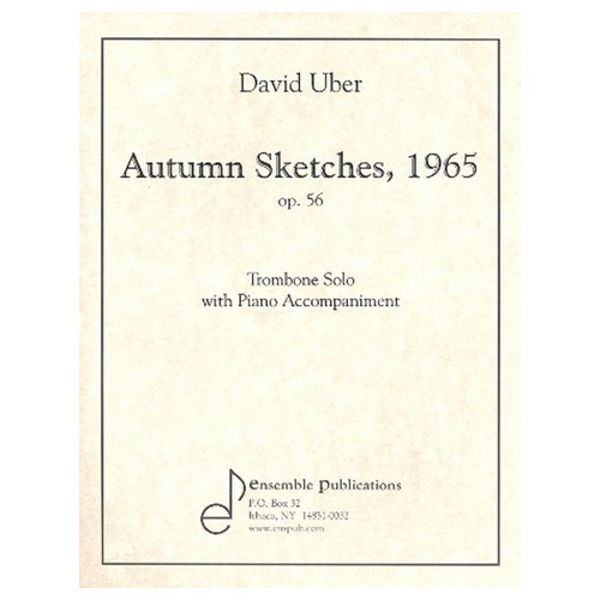 Autumn Sketches, 1965, Op. 56 - Uber - Trombone/piano