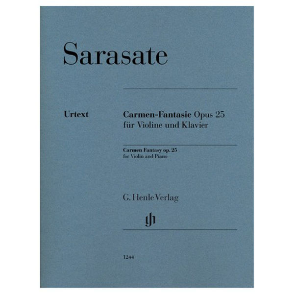 Carmen Fantasy Op. 25. Pablo de Sarasate. Violin and Piano