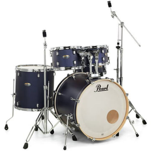 Slagverk Pearl Export EXL725SBR/C219, 22 Indigo Nights m/Stativer og Cymbaler