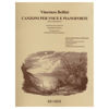 Canzoni per voce e pianoforte Vol. 2, Vincenzo Bellini. Low Voice