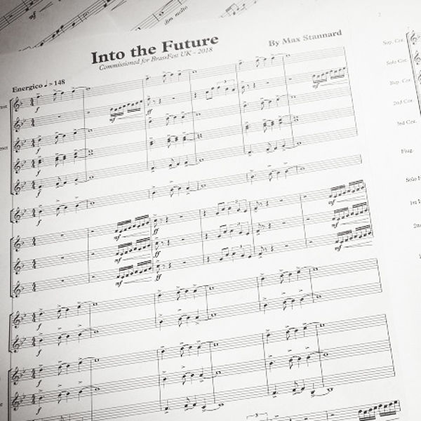 Into the Future - Max Stannard. Brass Band. Youth Band Version