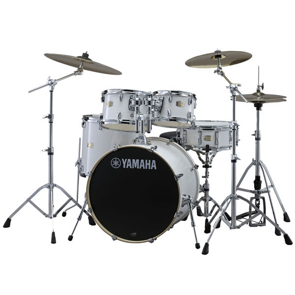 Slagverk Yamaha Stage Custom Birch SBP2F5PWH7, 22, m/Stativer, HW780, Pure White