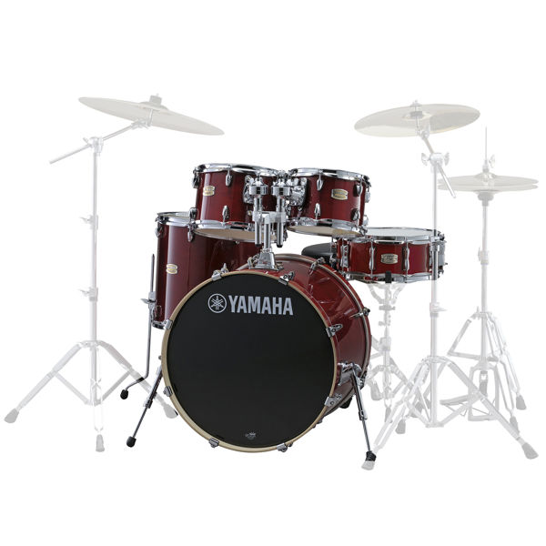 Slagverk Yamaha Stage Custom Birch SBP0F5CR, 20, Cranberry Red