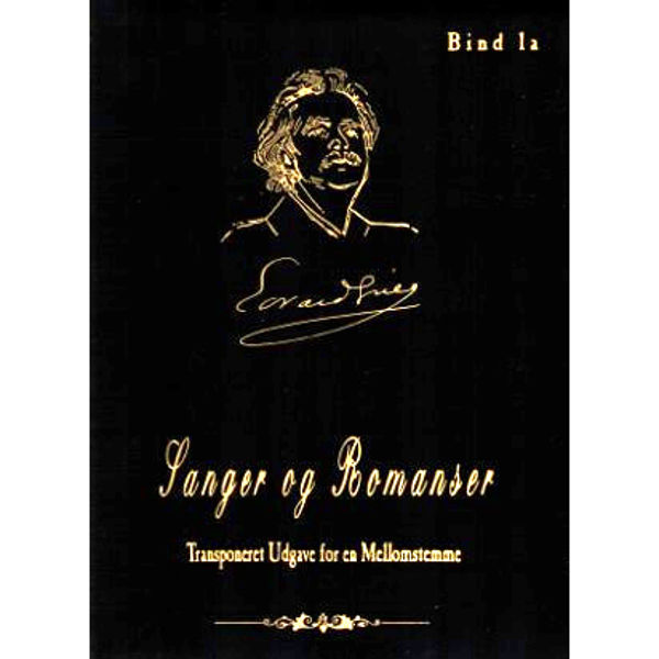 Grieg Sanger og romanser 1 A Originaltoneart (High voice) S