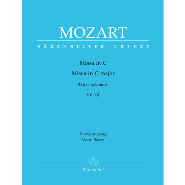 Mozart - Missa in C - KV 337