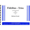 Fidelitas trios 3. stemme i Bb Bariton/Trombone/Fagott